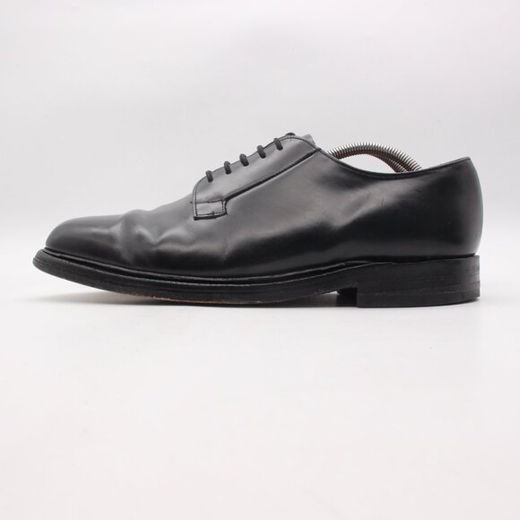 Church\'s Royal Tweed Plain Toe Derby Men’s Size UK 10.5 Black Leather Lace Up main image 6